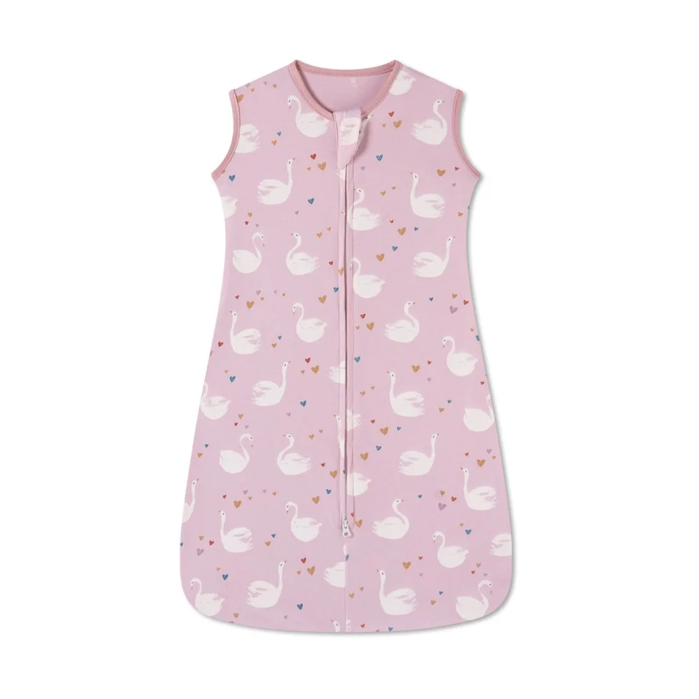 

Cotton Baby Sleeping Bag Breathable Pajamas Thin Baby Sleep Sack Anti-Kicking Cocoon Sleeveless Baby Vest Pajamas for Newborn