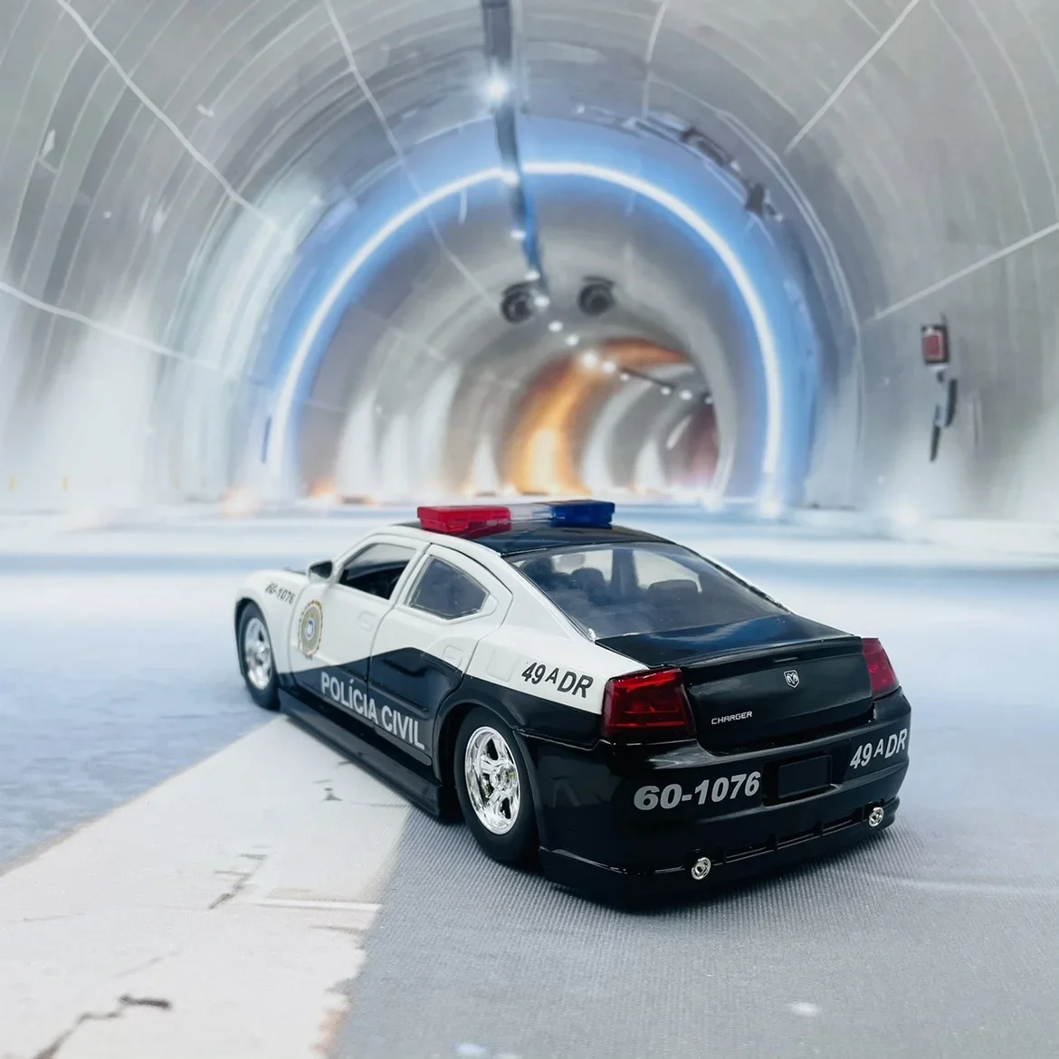 1:24 Fast & Furious Charger 2006 Politie Legering Auto Diecasts & Toy Vehicles Automodel Miniatuur Schaalmodel Auto voor kinderen
