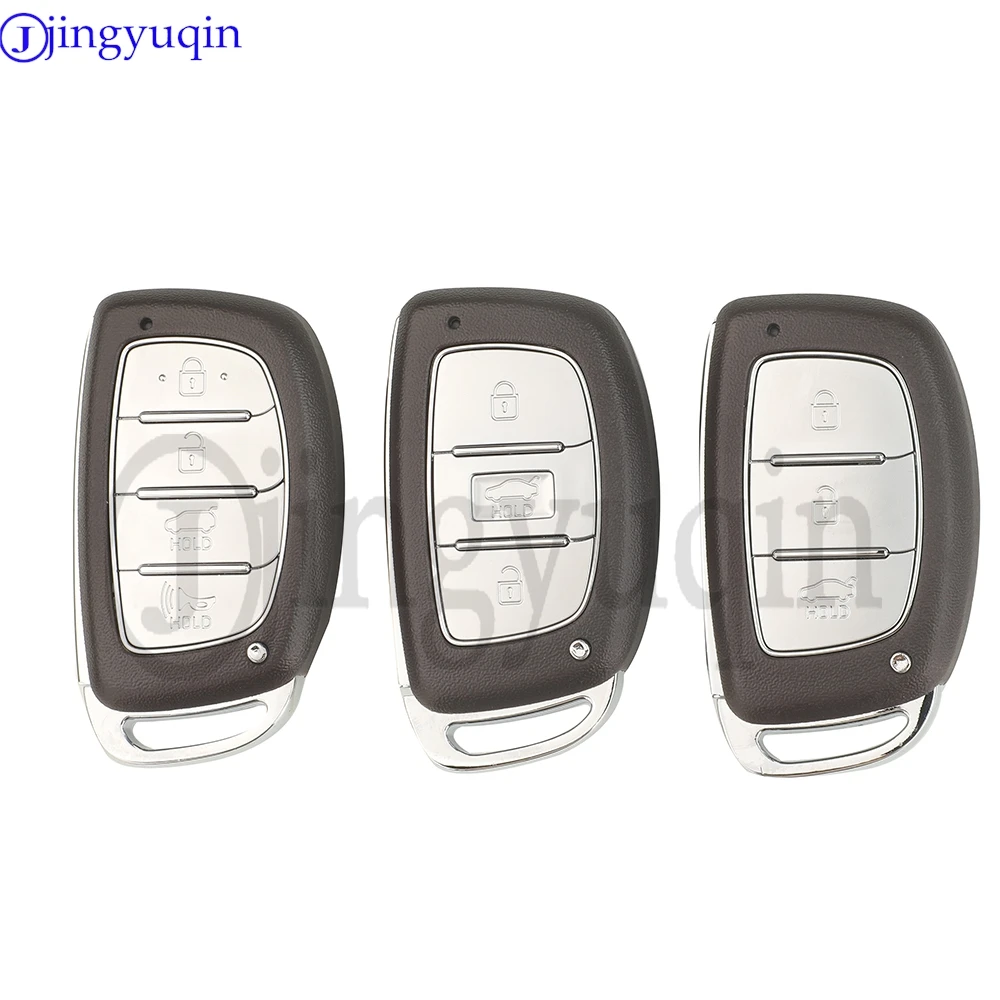 Jingyuqin Smart Car Remote Key Shell FOB For Hyundai Ioniq ELANTRA SOLARIS I30 IX35 Tucson 2013-2023 VA2/TOY48/HYN14/HYN14R