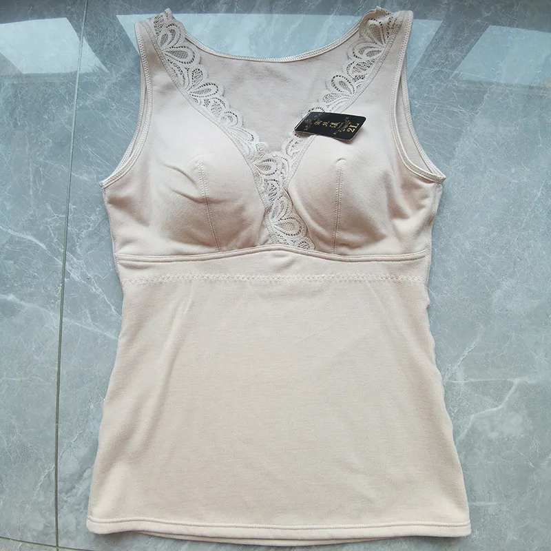 

Thermal Underwear Plus Size Vest Thermo Lingerie Women Winter Clothing Warm Top Inner Wear Thermal Shirt Undershirt Intimate