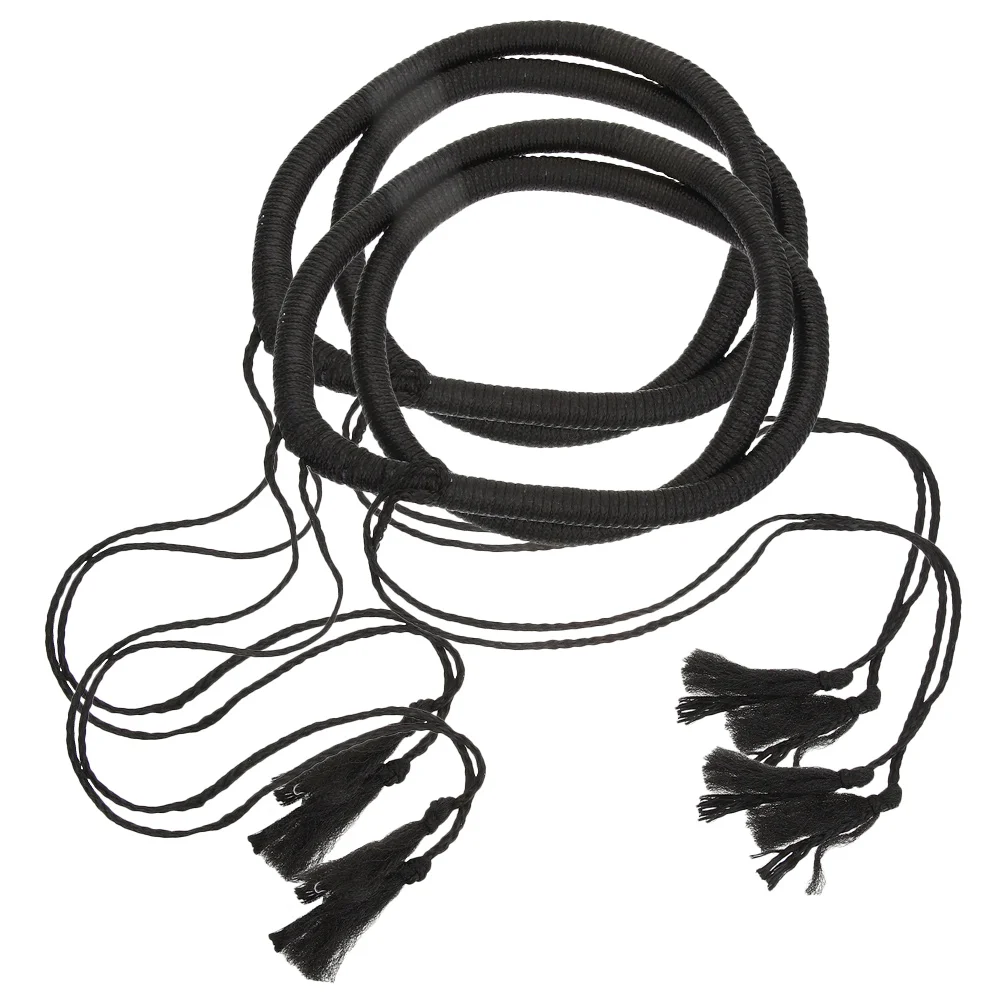 

2Pcs Arab Head Scarf Rope Tassel Headband Muslim Headcover Accessory Arabian Shemagh Arab Costume for Men Head Scarf Headband