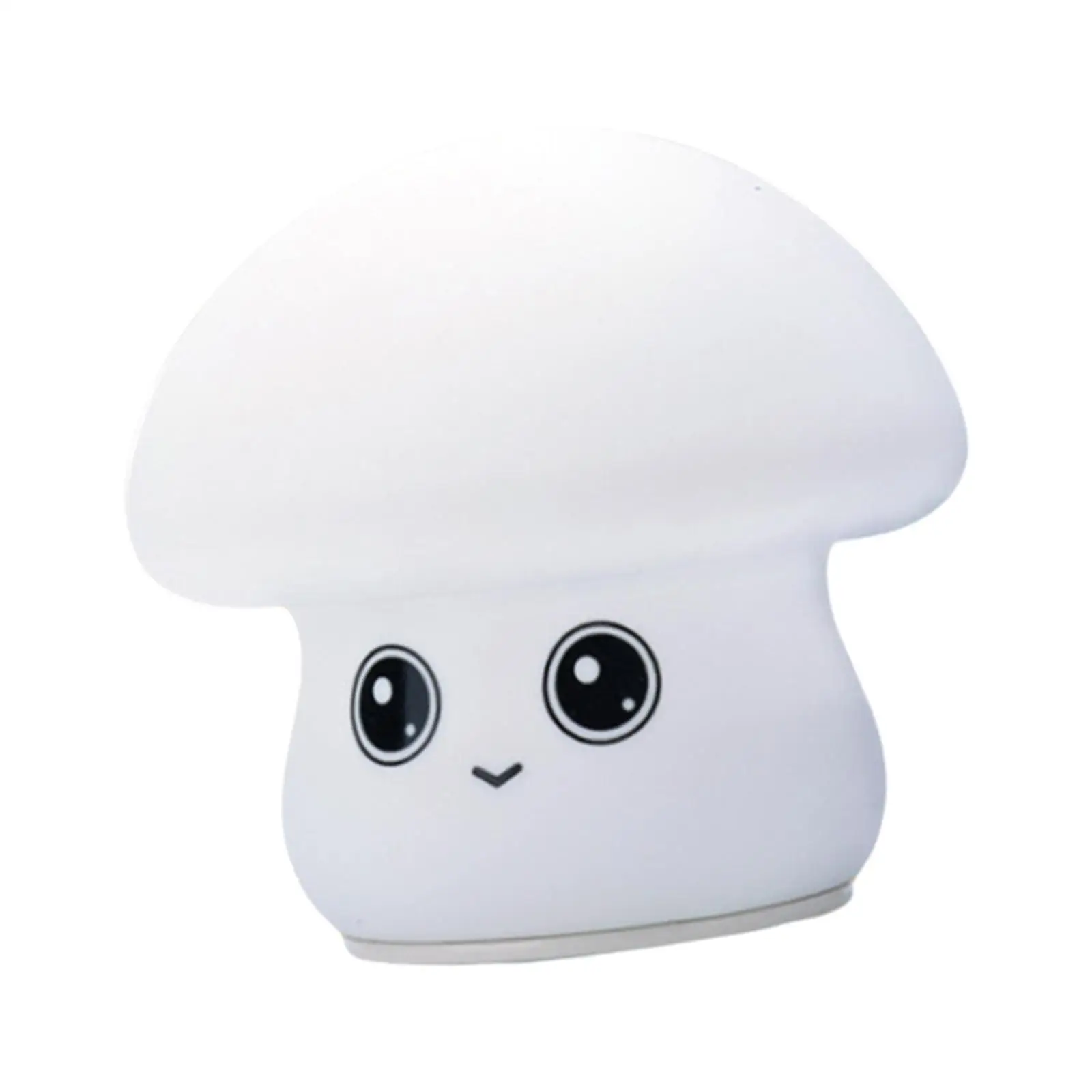 Mushroom Night Light LED Cartoon USB Creative Dimmable Portable NightStand Lamp for Desktop Nursery Sleeping Breastfeeding Decor