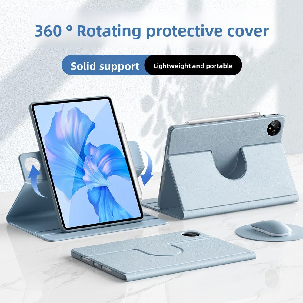 

Чехол для iPad Air 7-го, 6-го, 5-го, 4-го планшета M3/2024 поколения M2 (2025/2024/2022/2020) 10,9-дюймовый чехол-подставка с 360 ° ротация