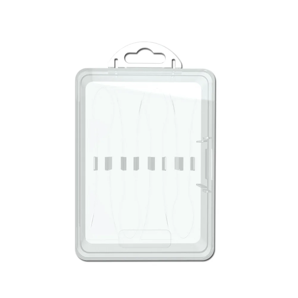 Estojo de armazenamento de cabeças de escova de dentes elétrica portátil 4 suportes compacto viagem caixa protetora à prova de poeira capa de escova de dentes