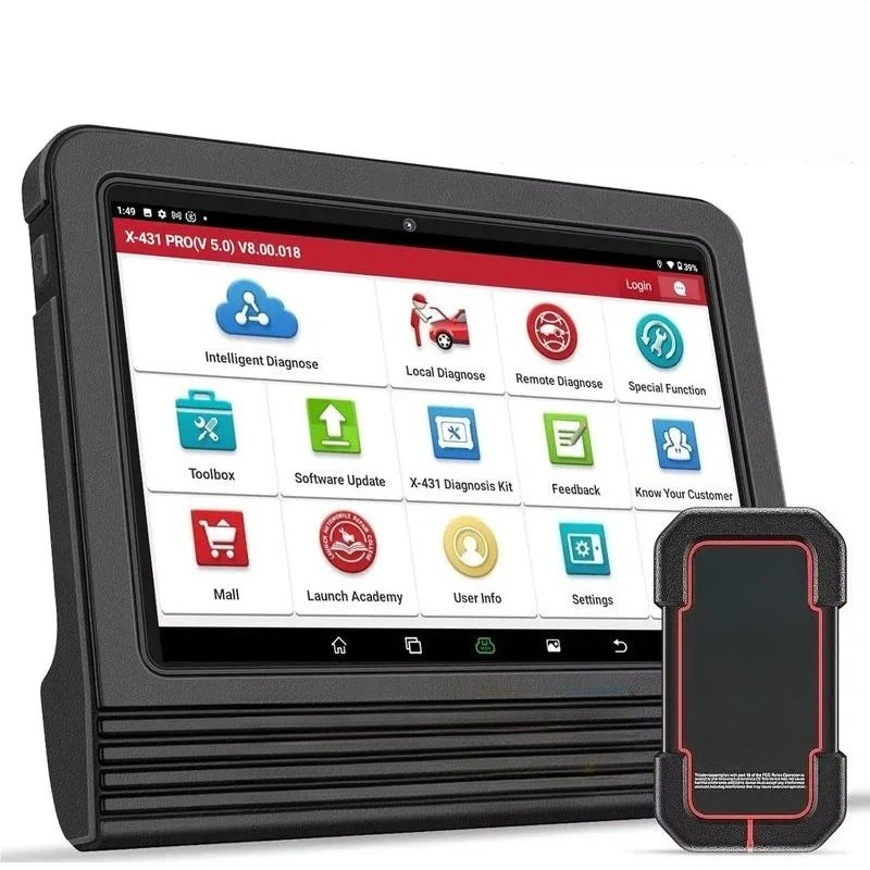 X431 Pro V5.0 OE Level OBD2 Scan Tool Full System CAN FD DoIP EPB DPF ABS Oil Reset Universal 110 Brand Car Coverage