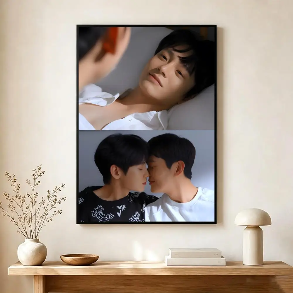 Tender Romance F-First love again Poster Lightweight Self‑Adhesive PP Wall Decal for Study Living Room Bedroom Decor Gift