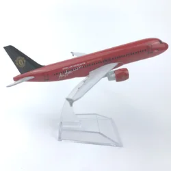 16CM Manchester United Airlines Airbus 320 Alloy Aircraft Model Aviation Gift