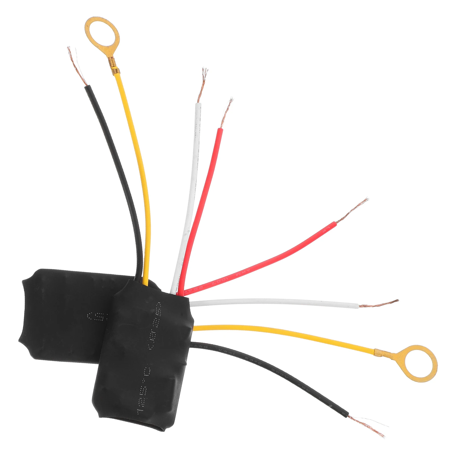 

2Pcs Desk Lamp Touch Switch Module Touch Dimmer Sensor Heat Shrink Tubing Easy Installation Replacement Part for DIY Lamps