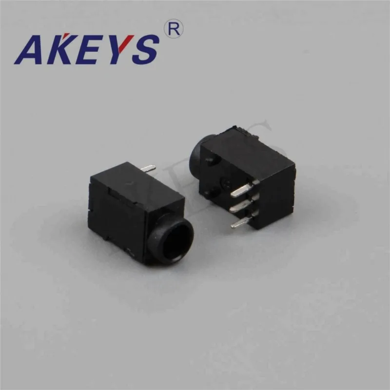 10 PCS DC-003A outer diameter 3.8mm 3 pins female DC Power Jack Audio connectors DC Jack