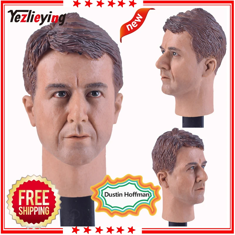 Headplay 1/6 Male Head Sculpt C-0013 Dustin Hoffman Male Head Sculpture Carving Model Fit 12