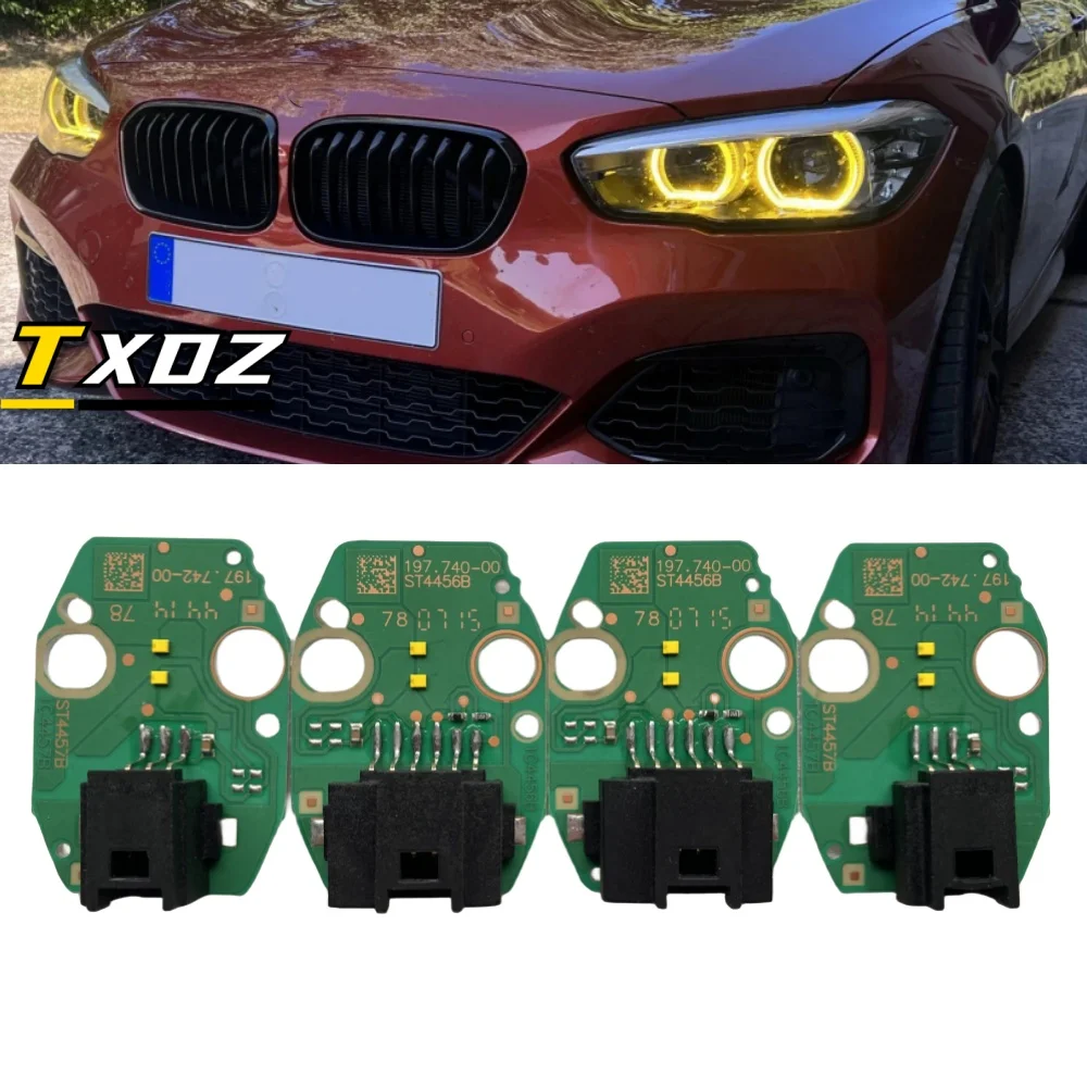 

Yellow Angel Eye Boards For 2016 BMW 1 Series F20 F21 114d 116d 116i 118d 118dX LCI LED Headlight Headlamp Modules 63117428425