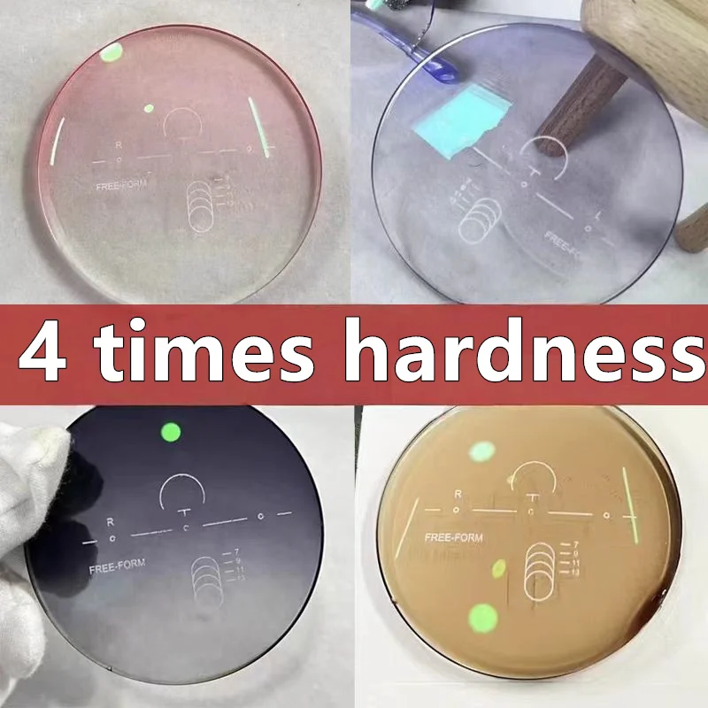 

1.56/1.61/1.67/1.74 Progressive Series Prescription Lensess Tint Color-changing Presbyopia Optics Polarized MR-8 Series Hardness