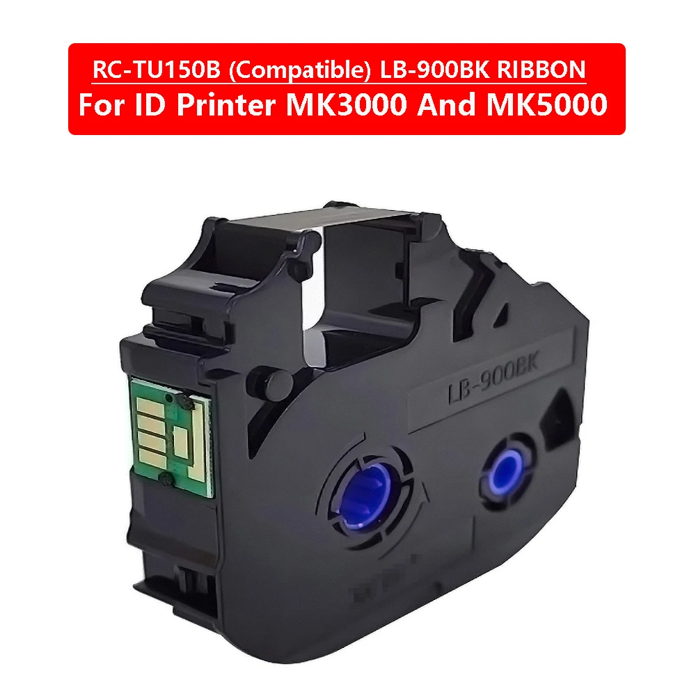 

RC-TU150B (совместимый) LB-900BK INK RIBBON 150 м ЧЕРНЫЙ для принтера IC ID кабеля MK3000 и MK5000 Машина для пишущей машинки этикеток