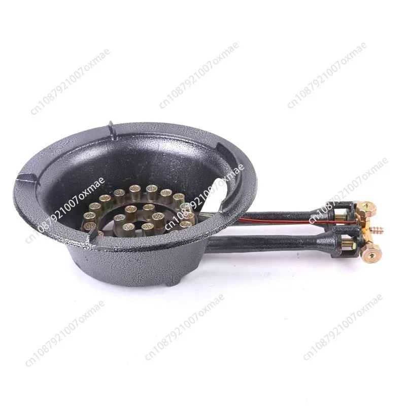 Cast Iron Gas Stove Single Burner for Commercial Hotel Liquefied Gas Electronic Ignition High-pressure Burner Stove Parts