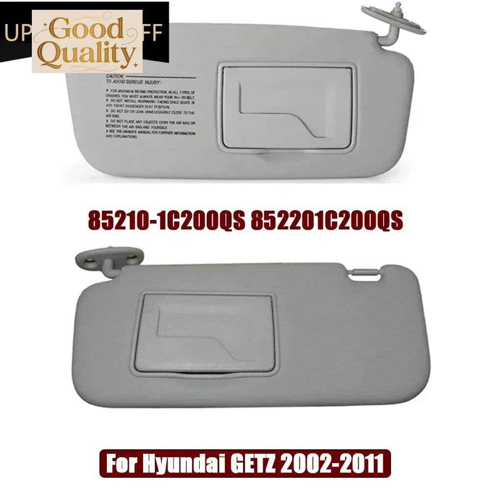 

Автомобильный солнцезащитный козырек для Hyundai GETZ 2002-2008 2009 2010 2011, автомобильное зеркало для макияжа, автозапчасти для салона 85210-1C200QS 852201C200QS