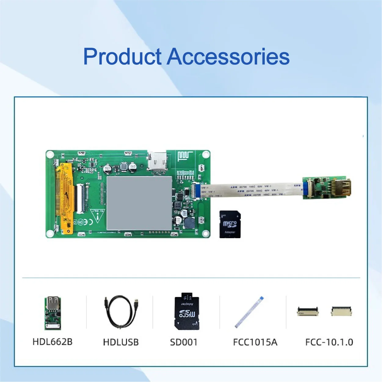 DWIN 5 Inch HMI Intelligent LCD Touch Screen 720x1280 TFT Display Module TTL UART Smart Panel DMG12720C050_03WTC