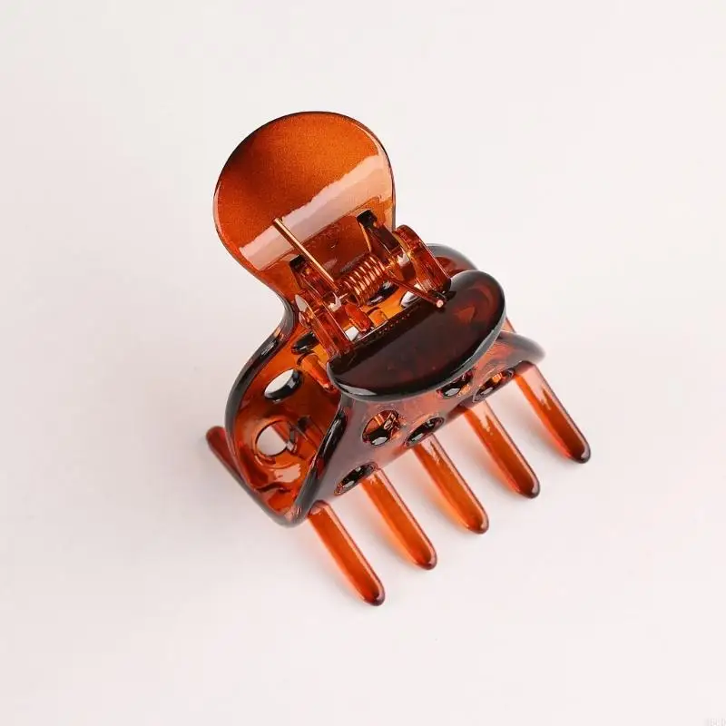 M6CD 7 PCS فريدة من نوعها Shark Hair Clip مجموعة مصفرة الشعر البلاستيكية لمحاسبة رفع ملعب تجعيد الشعر الأزياء تصفيف الشعر