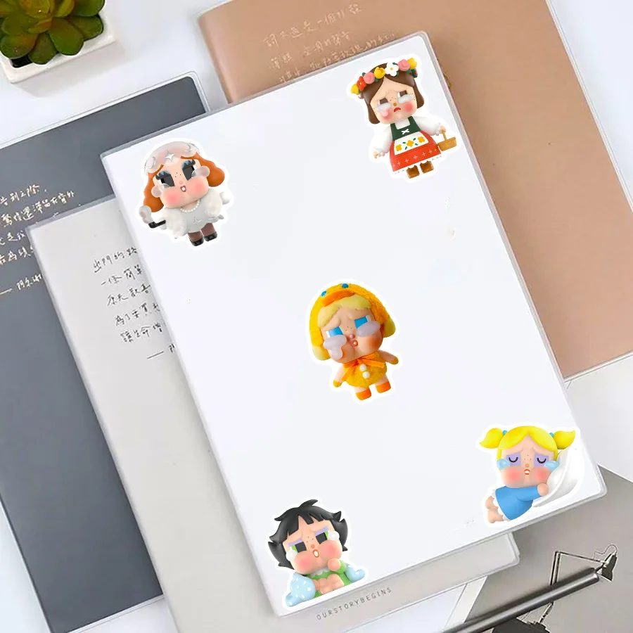 50 stuks leuke Nyota stickers stickers voor telefoon laptop notebook koffer skateboard DIY cartoon esthetische stickers
