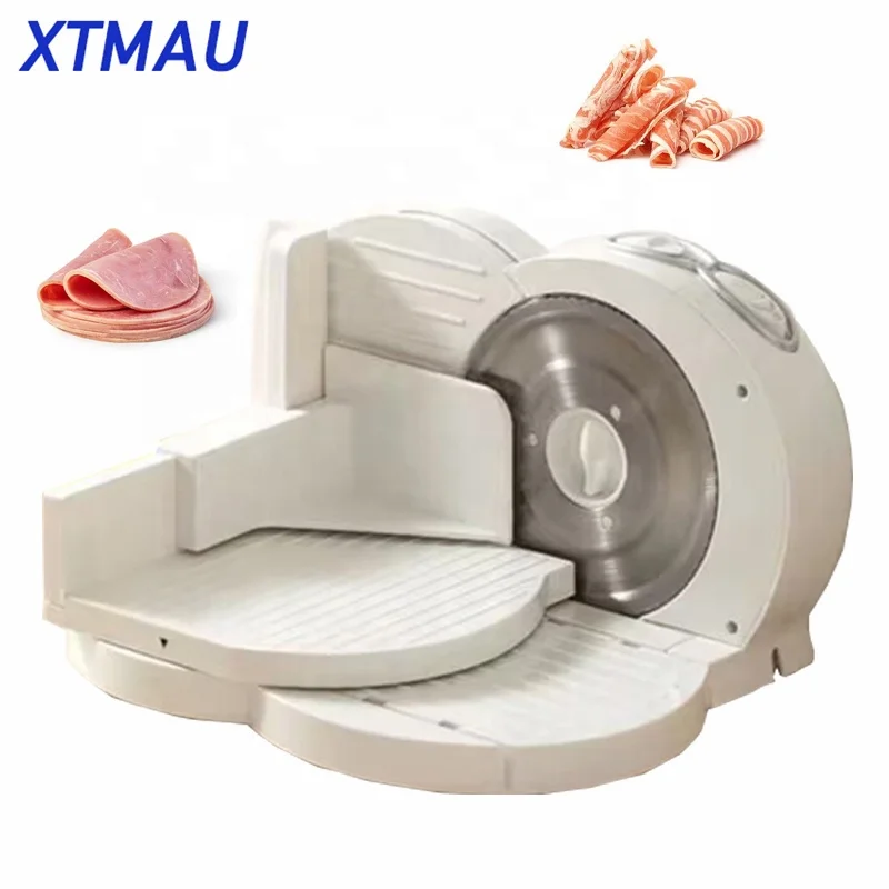 

Electric Food Slicer Meat Household Desktop Meat Slicer Lamb and Beef Slicers Bread Ham Meat Cutting Machine