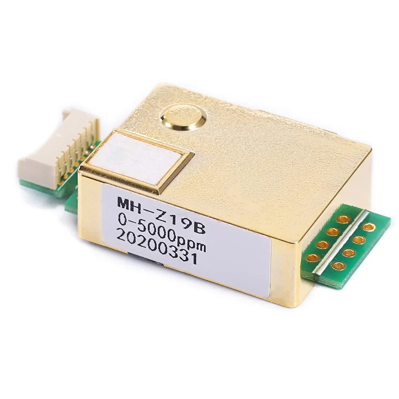 

【T07A】MH-Z19B Инфракрасный модуль датчика контроля углекислого газа для обнаружения CO2 UART PMW Wave Output 0-5000Ppm + кабель