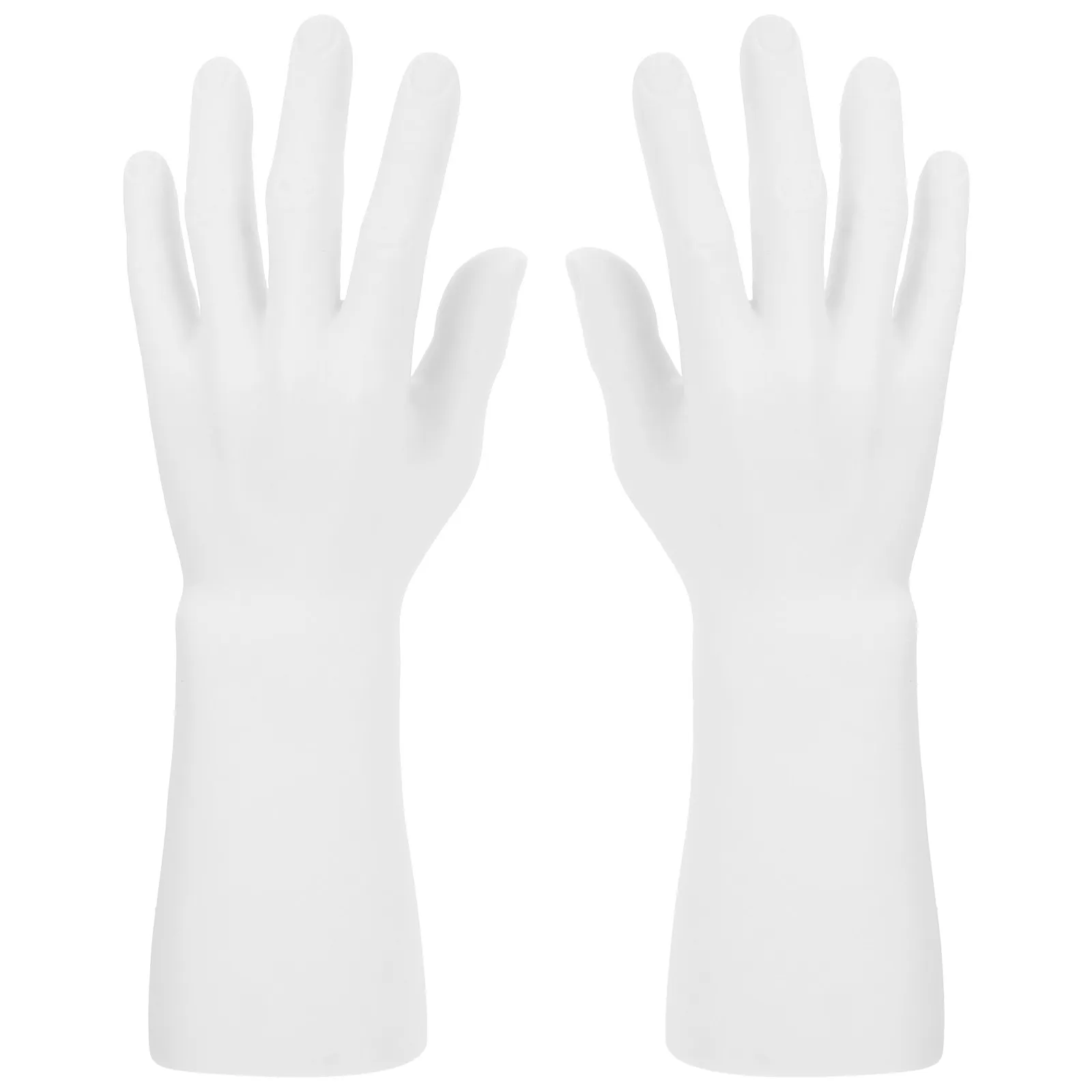 

2Pcs Hand Jewelry Holders Decorative Multi-Function Mannequin Hands Desktop Ring Display Stand Jewelry Organizer Accessory