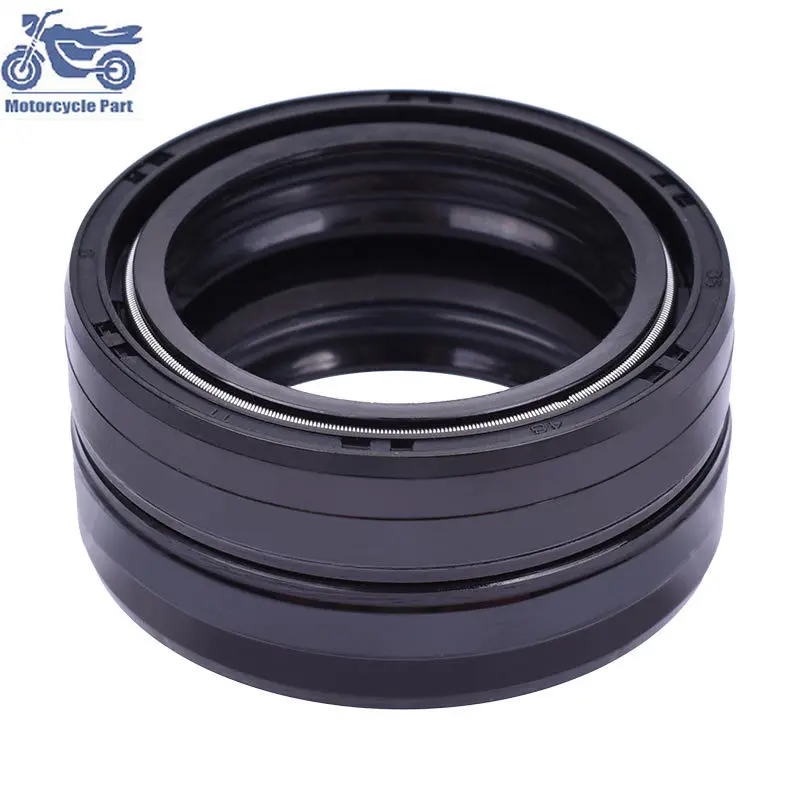 35x48x11 الجبهة شوكة النفط الختم 35 48 غطاء غبار لكاواساكي EN500 EN500A EN 500 EX500A EX500 EX 500 GPZ500 GPZ 500 GPZ500S #5