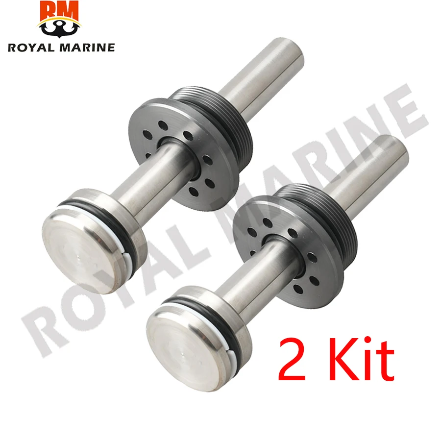48630-96J01 Head Trim Cylinder Piston 48601-94900 Piston Ram with O-ring 48630-96J01 For Suzuki Outboard Motor 115-200HP