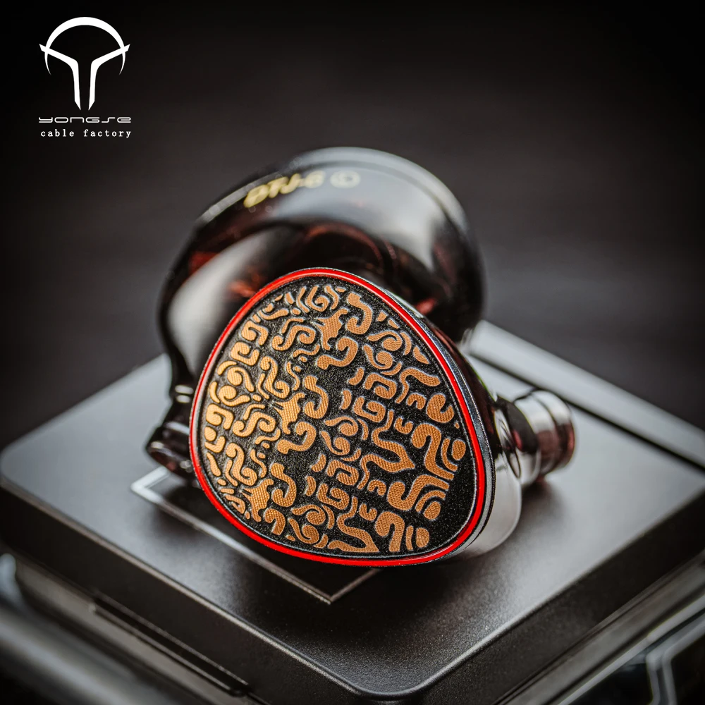 Yongse SunWuKong 2DD + 4BA 6-Unit Hybrid Technology Driver سماعات أذن سلكية HlFl داخل الأذن