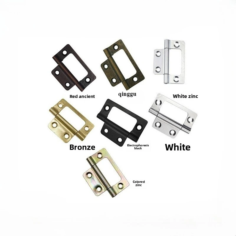 5개입 도매 철제 앤티크 구리 힌지 캐비닛 도어 나무 상자 소형 힌지 가구 하드웨어