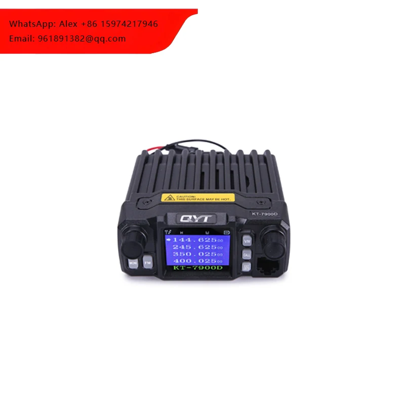 QYT KT-7900D 25W Car Mounted Mobile Two Way Radio Base Radio In Vehicle Two Way Radio