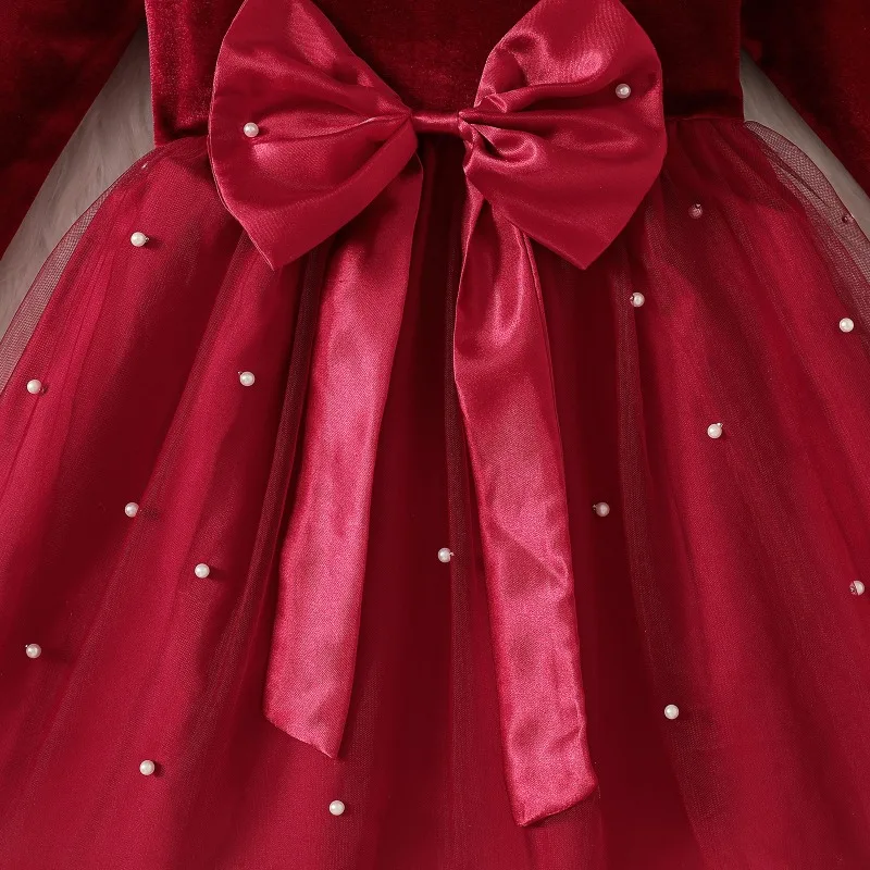 فستان بناتي للخريف والشتاء تنورة جديدة للأطفال ترتر