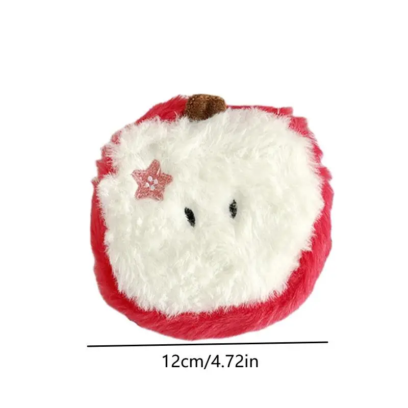 Cute Plush Coin Purse Cartoon Coin Purse Sundries Storage Small Card Holder Lipstick Data Cable Storage Bag