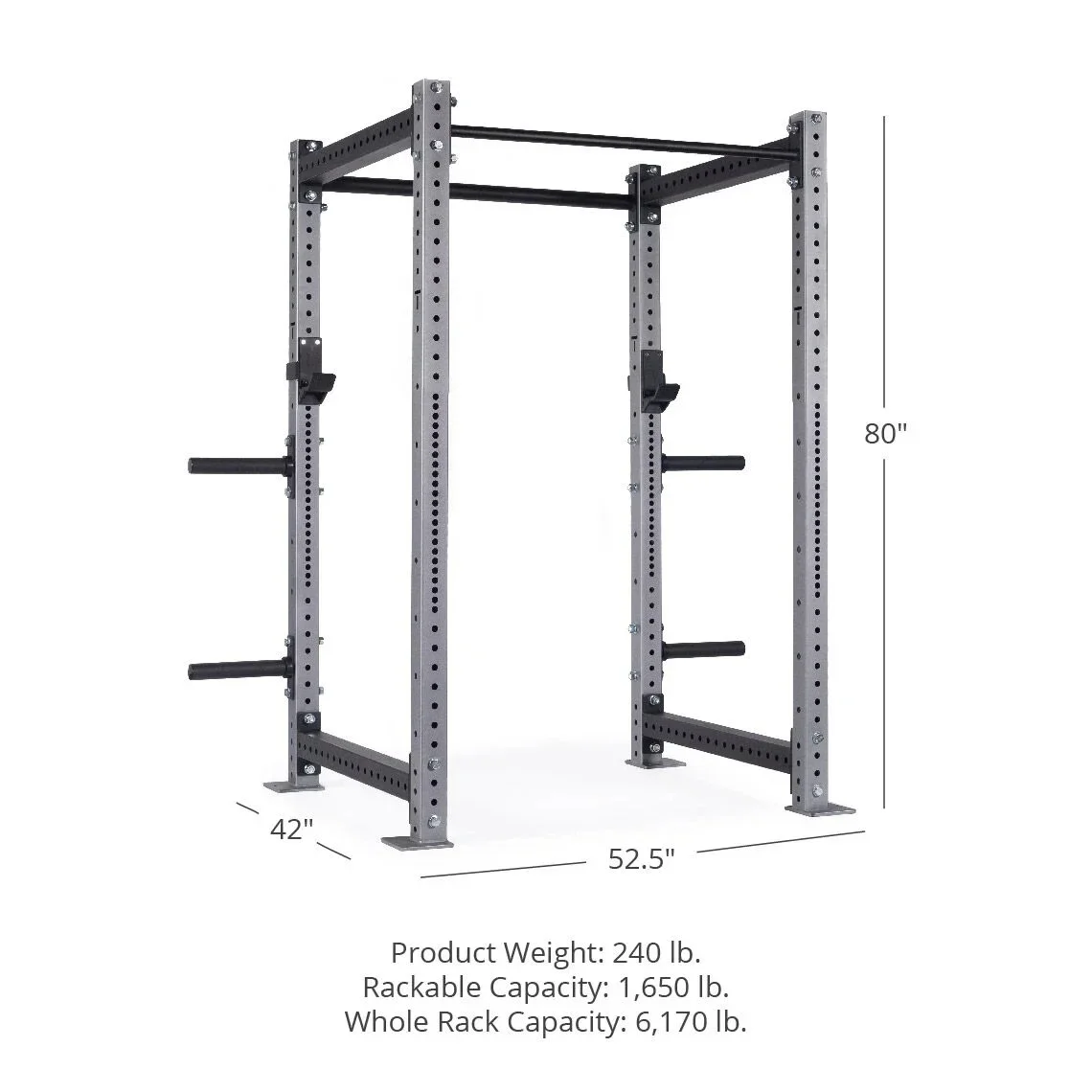 Commercial Gym Fitness Equipment 3x3 Fitness Power Rack Cage Squat Rack