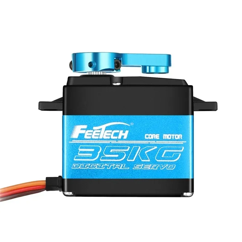 Feetech 35 キロ Fi7635M / Fi7622M 25 キロ 180 度デジタルアルミメタルギアサーボ Arduino スマートカー DIY ロボット航空機おもちゃ