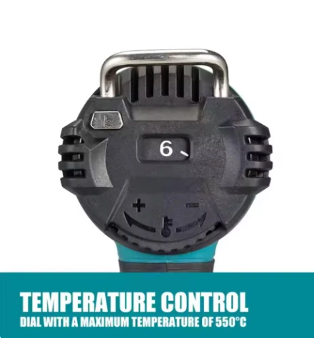 

100% Makita DHG181Z 18V Cordless Heat Gun LXT Lithium Power Tools 150-550ºC Shrink Film Baking Gun Clear Sticker