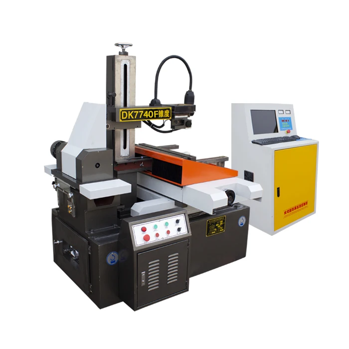آلة قطع الأسلاك الكهربائية باستخدام الحاسب الآلي DK7745F EDM آلة قطع الأسلاك الكهربائية Edm #6