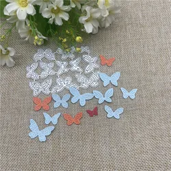 10 Butterflies Metal Cutting Dies Stencils For DIY Scrapbooking Decorative Embossing Handcraft Template