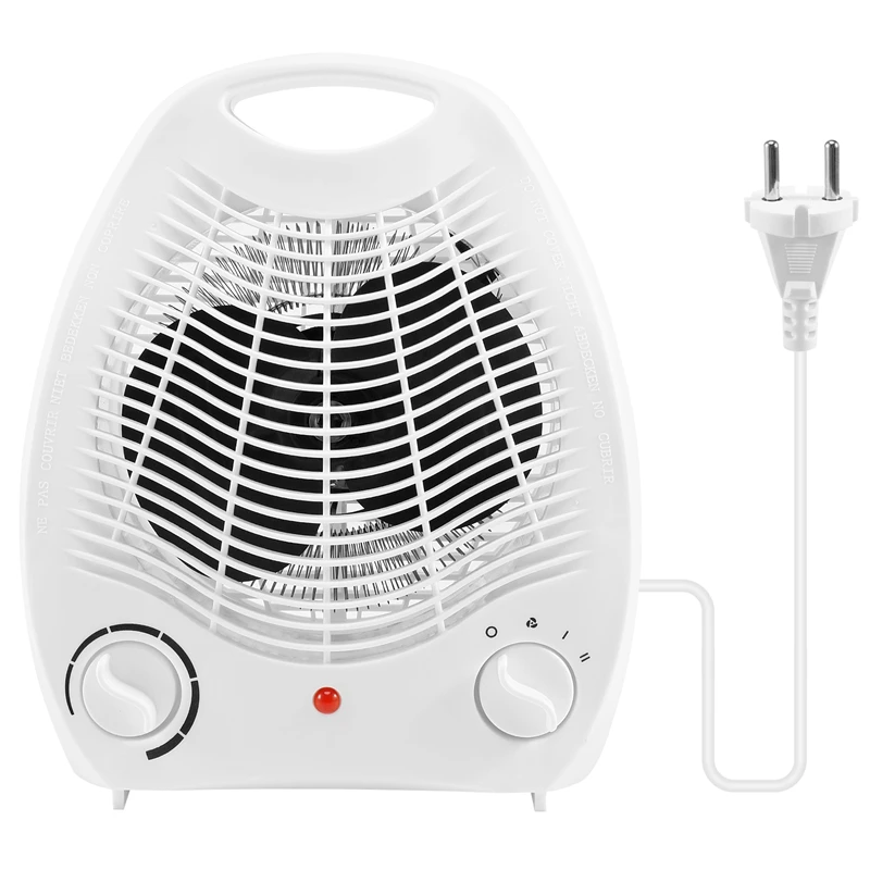 

2000W Electric Fan Room Heater 220V Portable Electric Space Heater Mini 3 Heating Settings Air Heating Space Winter Warmer Fan E