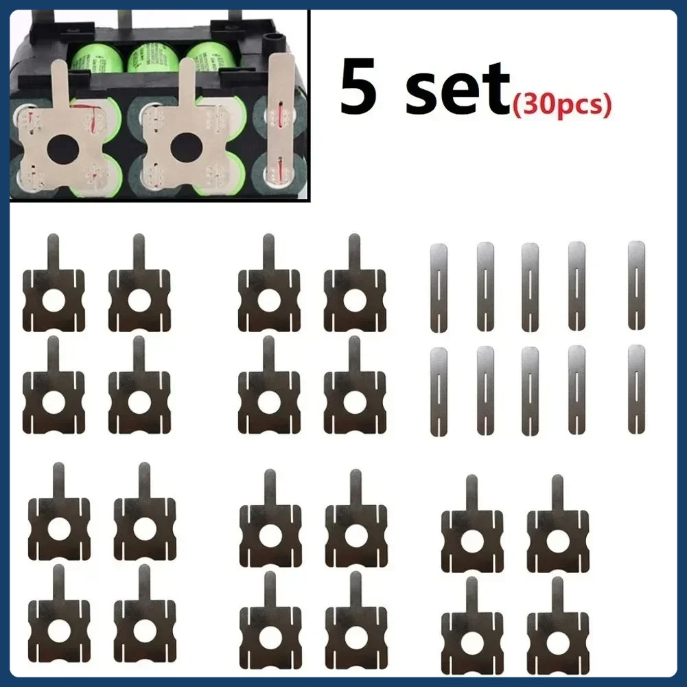 

30pcs Spot Welders Parts Battery Plating Nickle Sheet Spot Welding Nickel Plate Strap Sheets Battery Pack Spot Welding Soldering