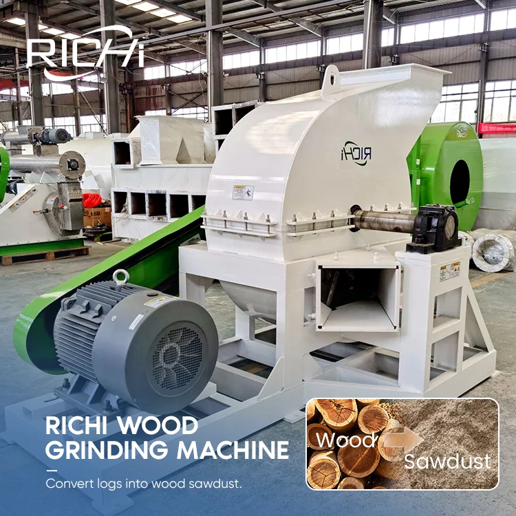 ATV&UTVRICHI Wood Powder Grinding Machine - Free Customized Wood Chips Wood Powder Grinding Machine