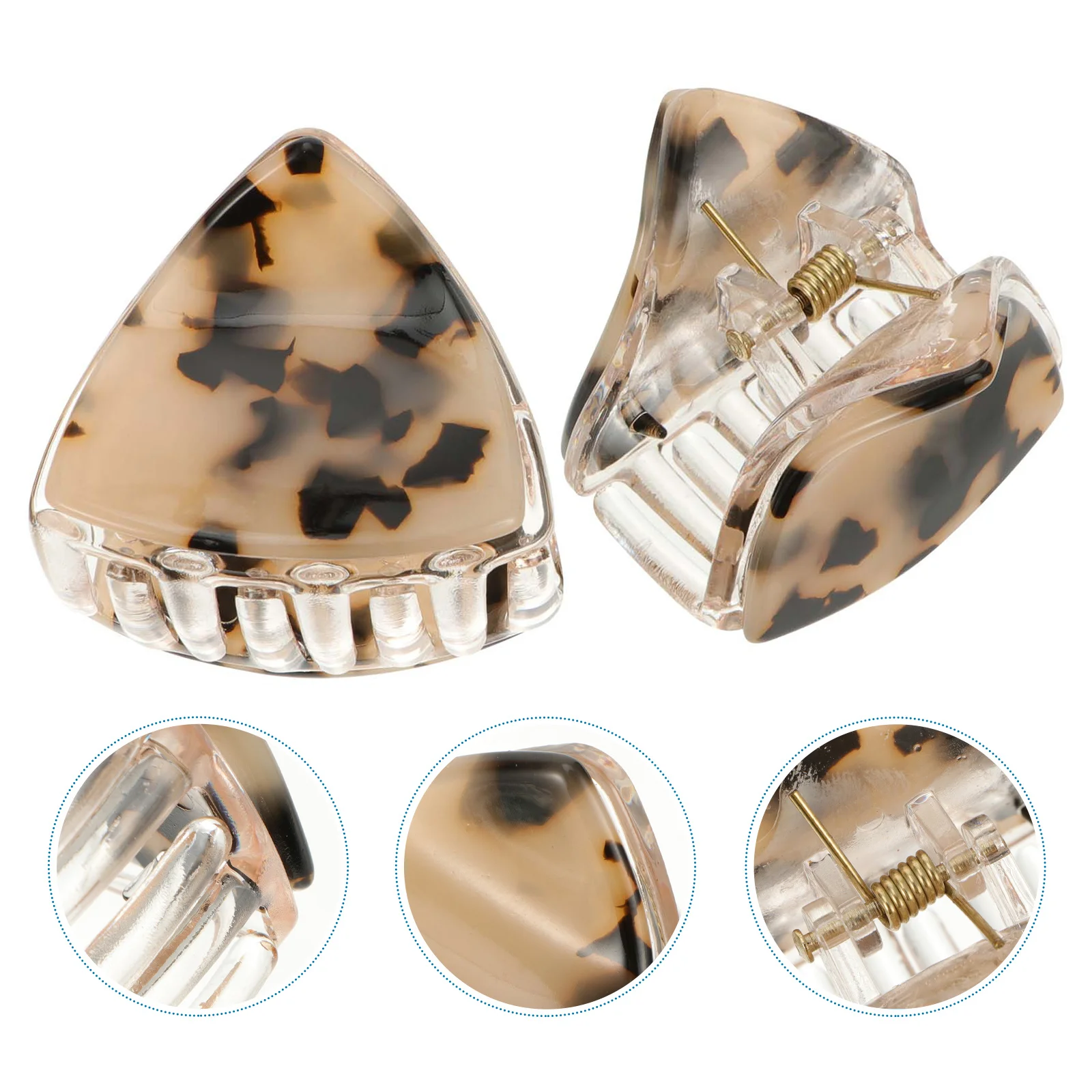 قطعتان من مشابك شعر أذن القطة دبوس شعر إبداعي للنساء إكسسوارات شعر مريحة مناسبة للعمل اليومي وتاريخ التقاط الصور #1