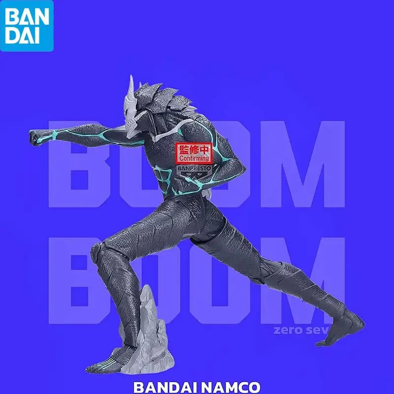Genuíno BANDAI NAMCO Kaiju No.8 Grandista Hibino Kafka Figura de PVC em estoque Coletor Estatueta Brinquedos Novo e modelo de boneca não aberta