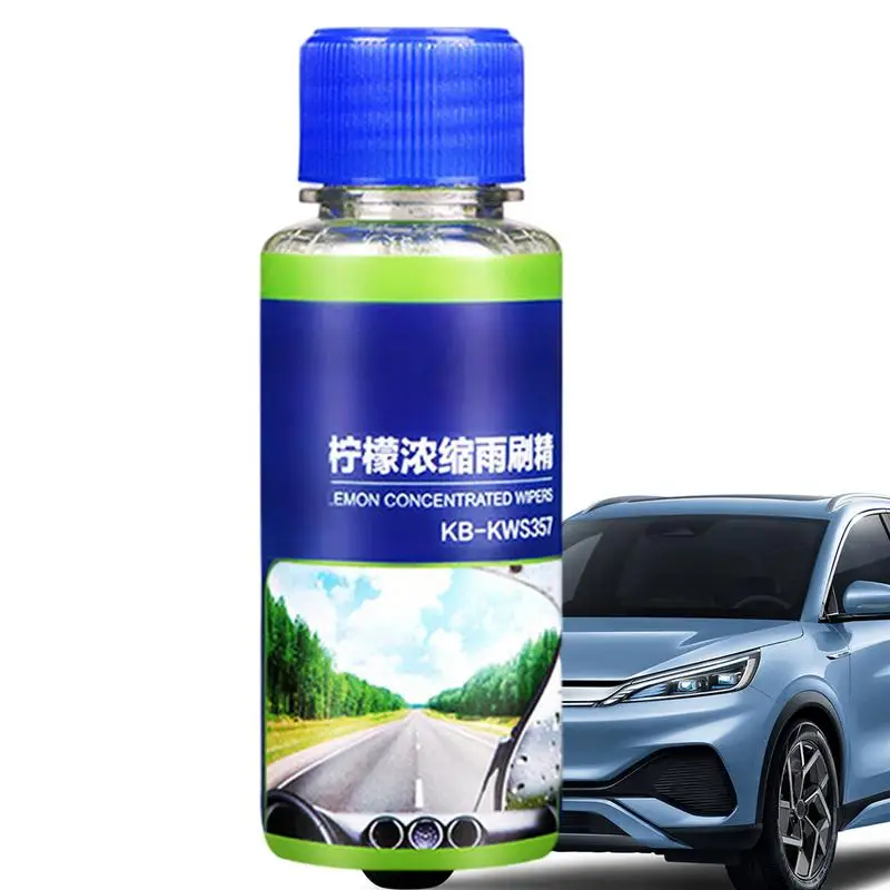 

Windshield Wiper Fluid Water 45ml Car Glass Concentrated Cleaning Agent Windshield Wiper Water Improves Driving Visibility