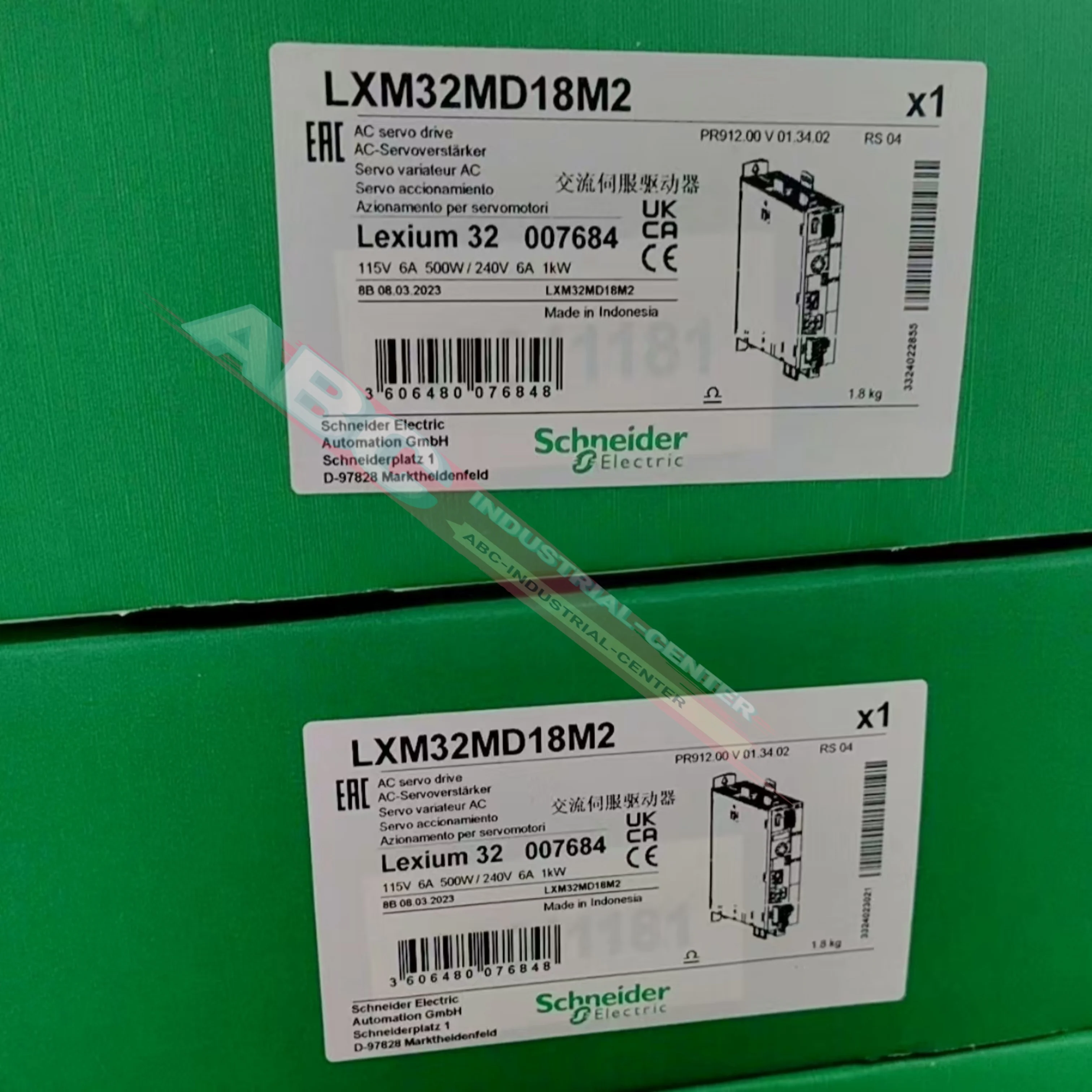 

Servo Drive LXM32MD18M2 brand new