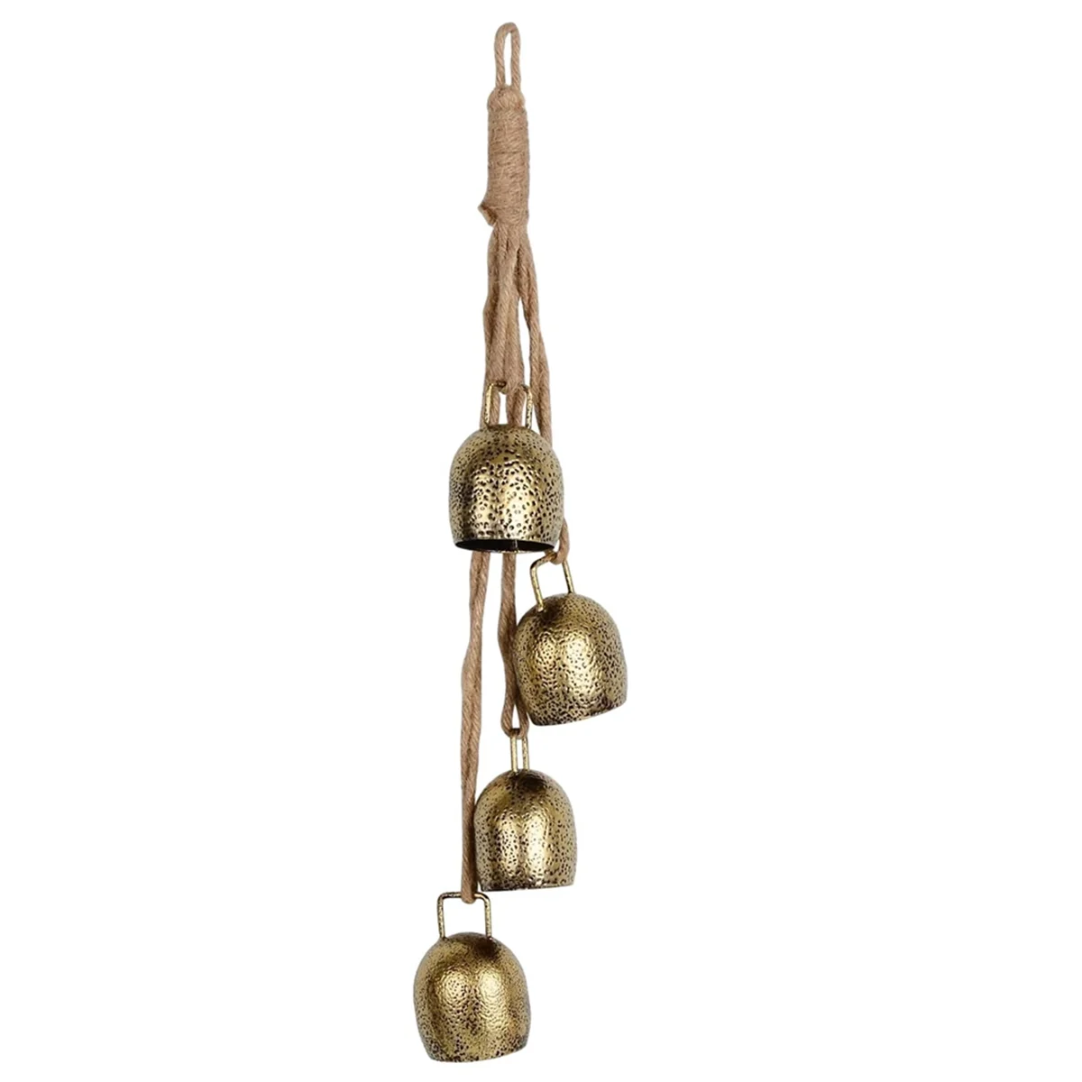 Christmas Cow Bells, Rustic Vintage Bell Christmas Decoration, Rustic Metal Bells Christmas Tree Hanging