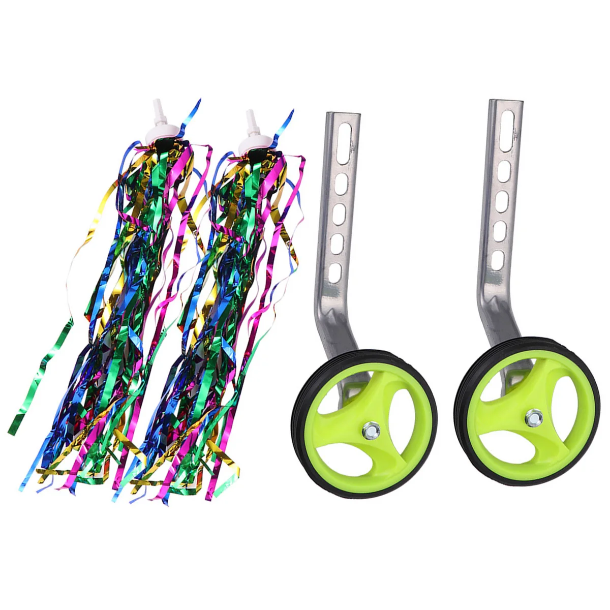 

1Set Children Bike Auxiliary Wheels High Strength Adjustable Training Wheels Bike Stabilizer for Learning Balance Confidence