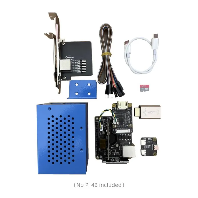 Imagem -04 - Blikvm-controle Remoto com Caixa de Metal v3 Servidor Hat o & m Hdmicsi Kvm Controle Remoto para Raspberry pi 4