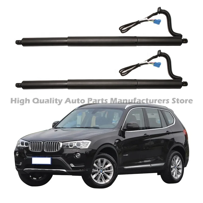 For One Pair Rear Power Tailgate OE 51247232004 51247432742 Door Support Struts Lift Strut for BMW X3 F25 2011 2014 RH Premium Q