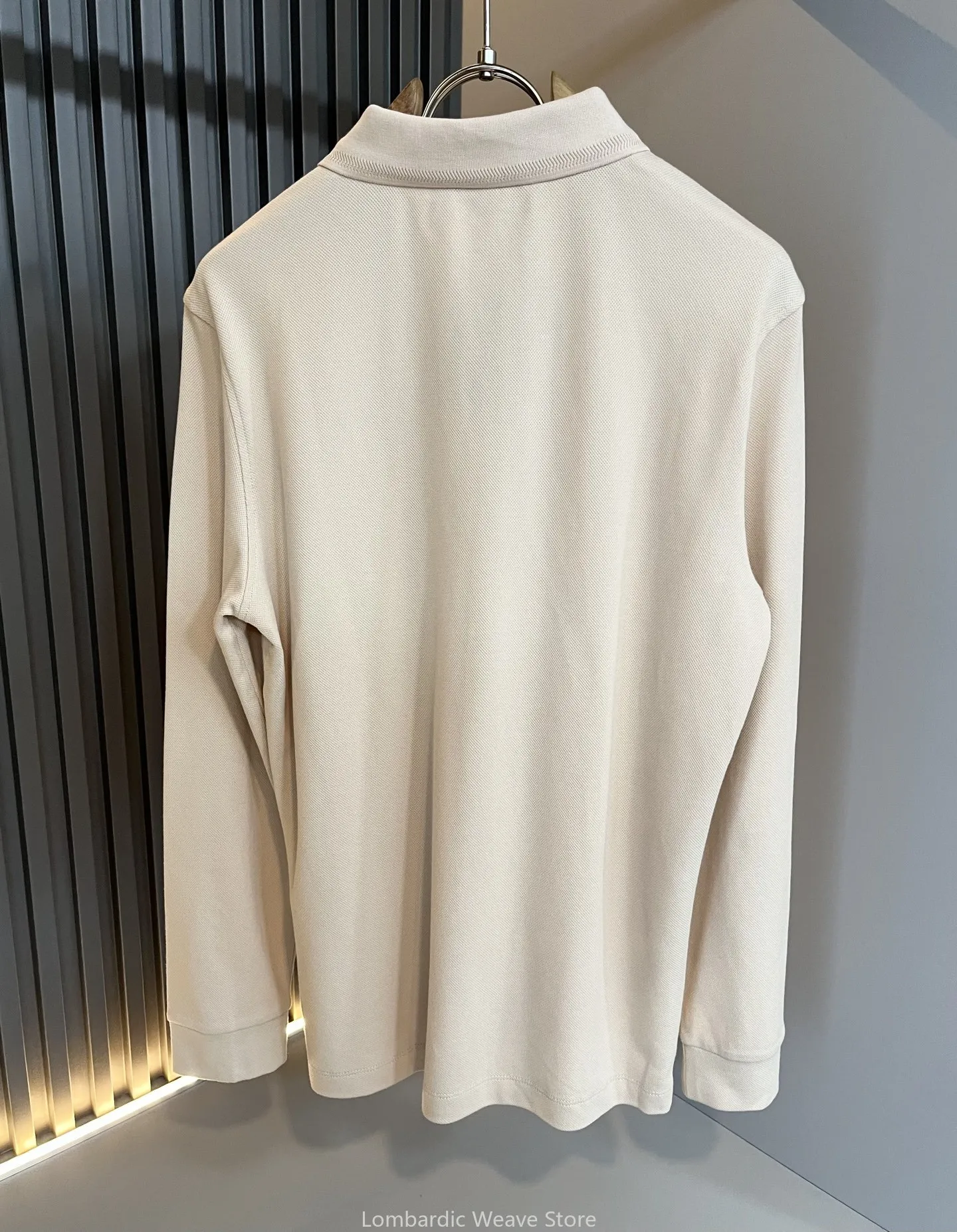 

Kiton half zip solid color polo knitted sweater 25aw