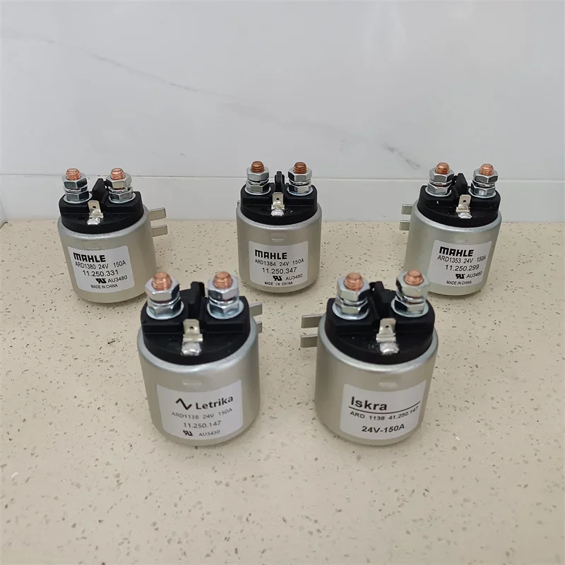 rele solenoide para bomba de caravana rele mahle 24 v 150 a empilhador ard1353 ard1380 ard1384 iskra letini 24 volts 150 amp 01